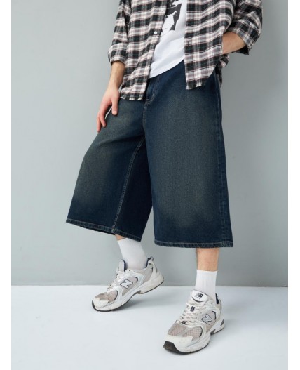 шорты мужские стирка темная