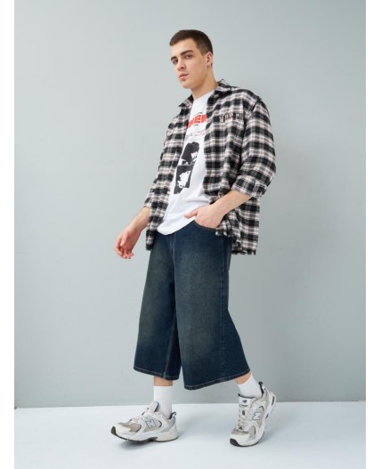 шорты мужские стирка темная