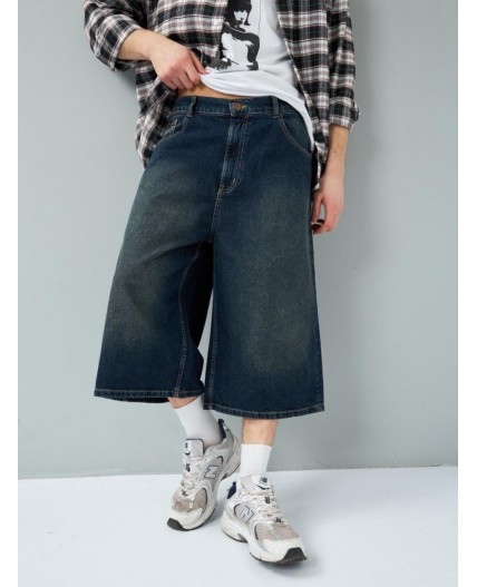 шорты мужские стирка темная