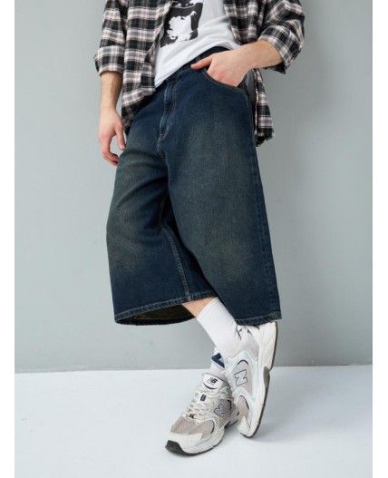 шорты мужские стирка темная