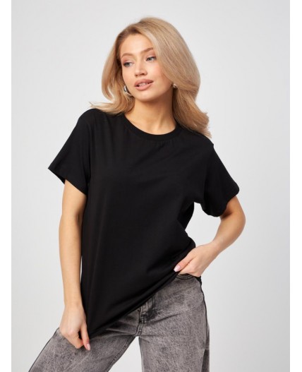 футболка женская черный