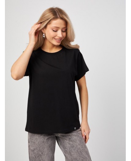 футболка женская черный