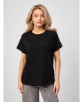 футболка женская черный