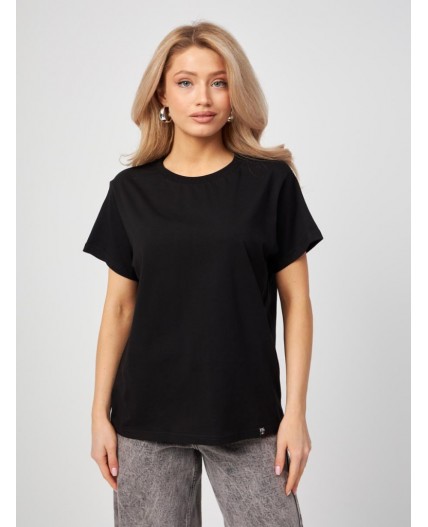 футболка женская черный