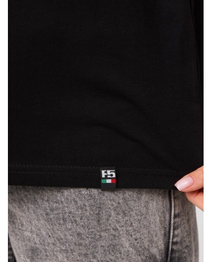 футболка женская черный