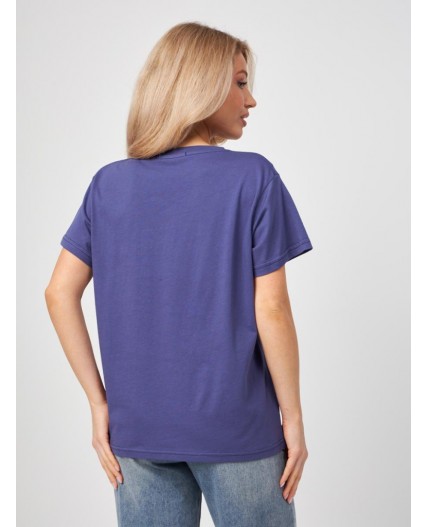 футболка женская чернильный