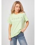 футболка женская светло-зеленый