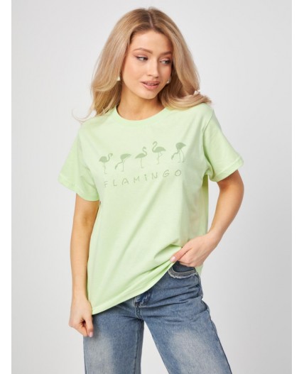 футболка женская светло-зеленый