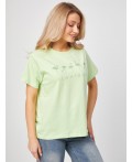 футболка женская светло-зеленый