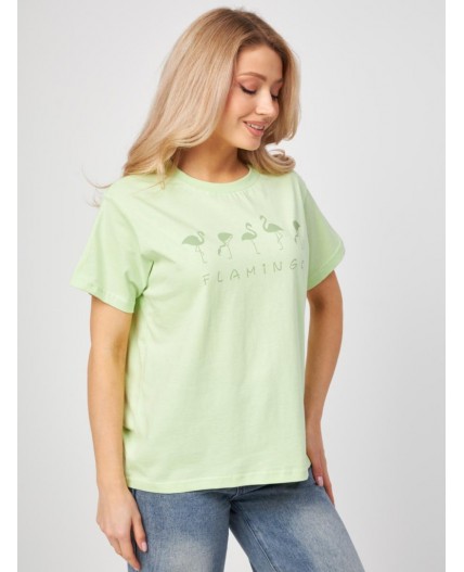 футболка женская светло-зеленый