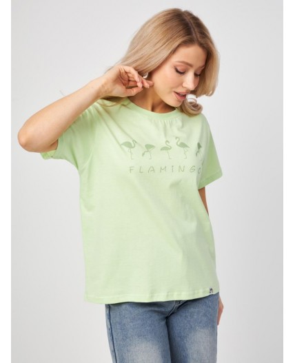 футболка женская светло-зеленый