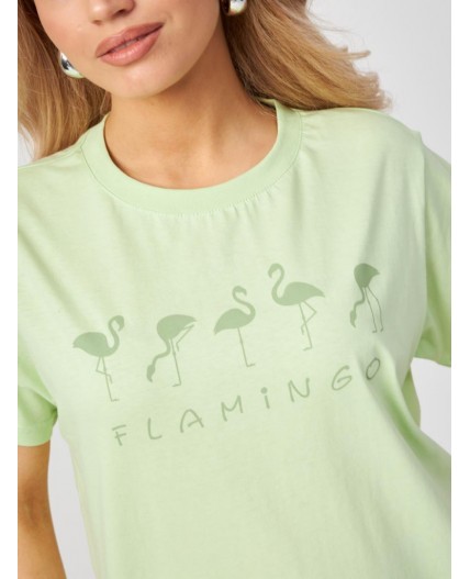 футболка женская светло-зеленый