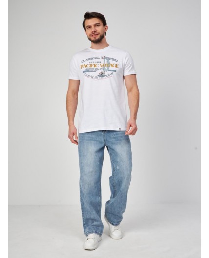 футболка мужская белый