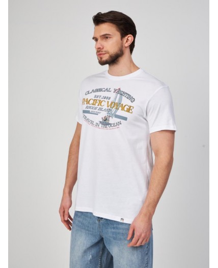 футболка мужская белый