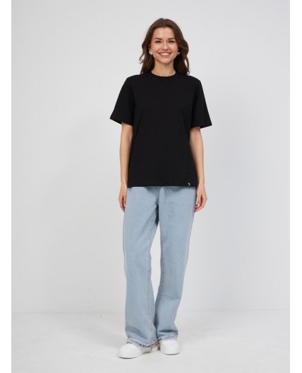 футболка женская черный