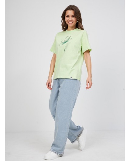 футболка женская светло-зеленый