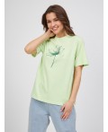 футболка женская светло-зеленый