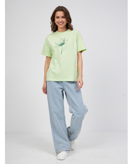 футболка женская светло-зеленый