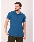 поло мужское морской