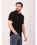 поло мужское черный