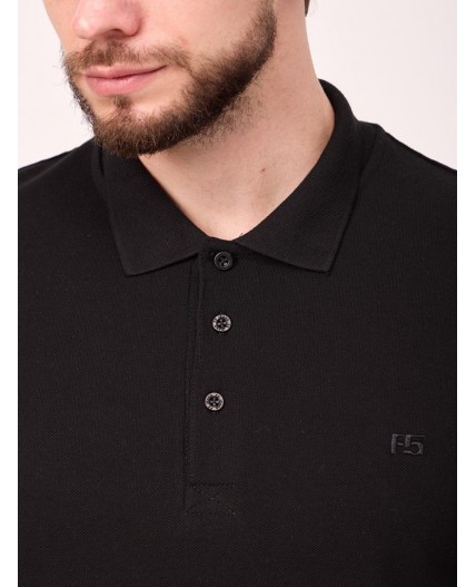 поло мужское черный