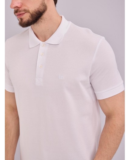 поло мужское белый