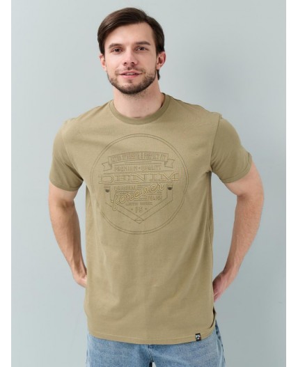 футболка мужская хаки