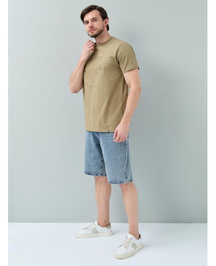 футболка мужская хаки