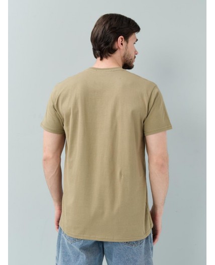 футболка мужская хаки