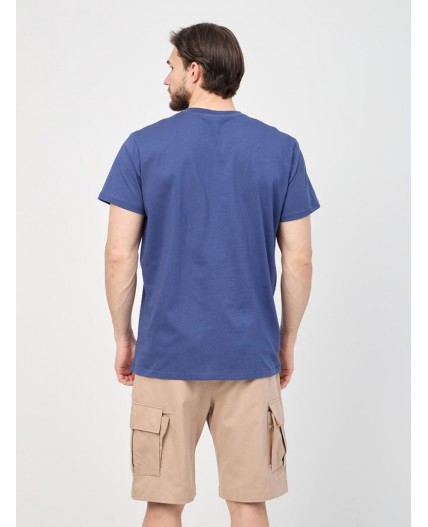 футболка мужская темно-синий