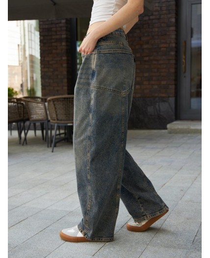 джинсы женские стирка средняя