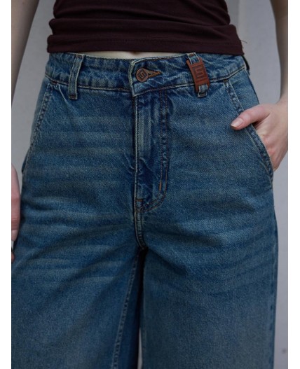 джинсы женские стирка средняя