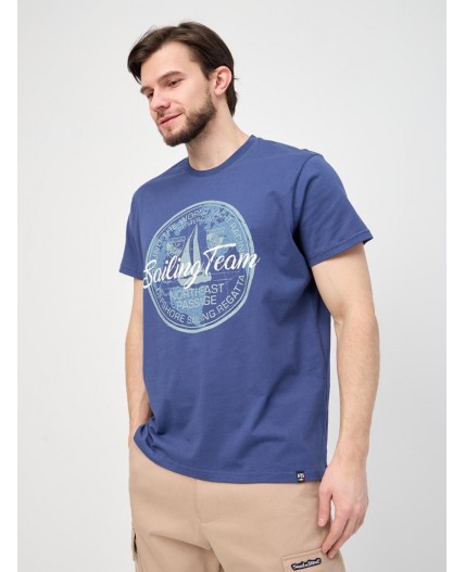 футболка мужская темно-синий