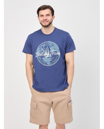 футболка мужская темно-синий