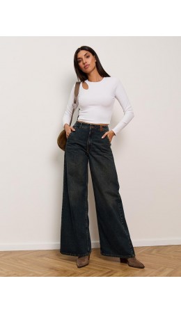 джинсы женские стирка темная