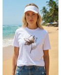 футболка женская белый