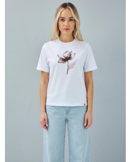 футболка женская белый