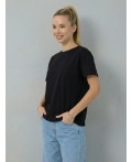 футболка женская черный