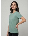 футболка женская зеленый