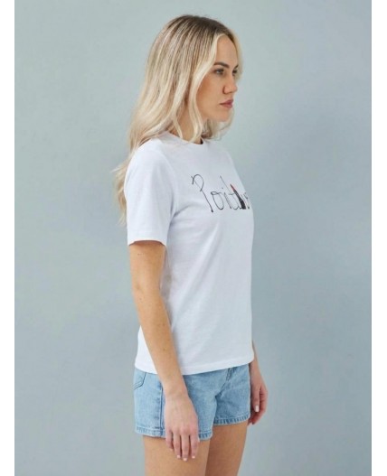 футболка женская белый