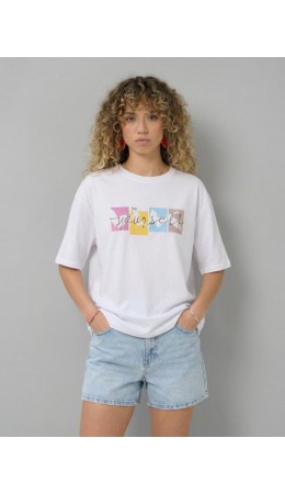 футболка женская белый