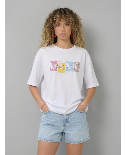 футболка женская белый