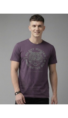 футболка мужская сливовый