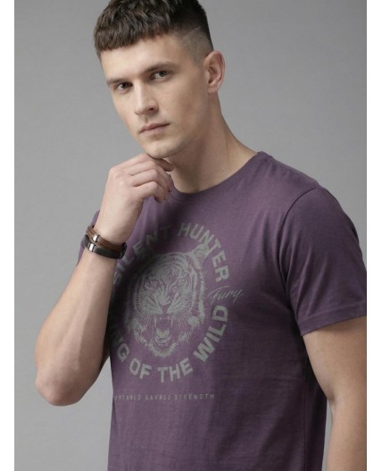 футболка мужская сливовый