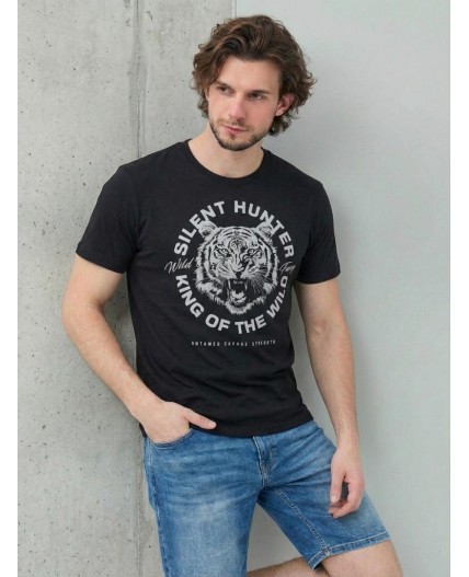 футболка мужская черный