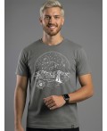 футболка мужская графитовый