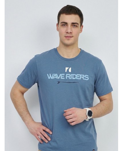 футболка мужская индиго