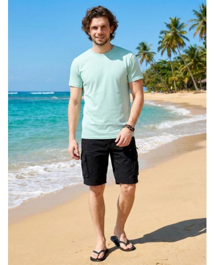 футболка мужская мятный