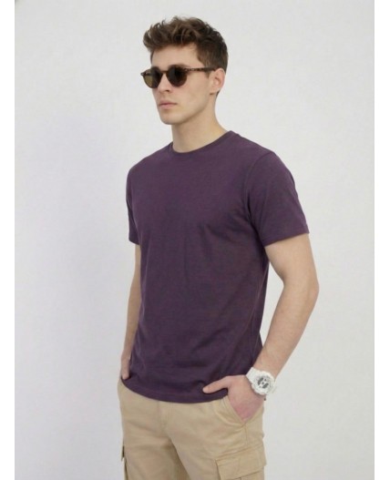 футболка мужская сливовый