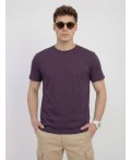 футболка мужская сливовый